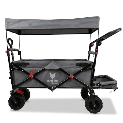 Fuxtec Beach Bollerwagen faltbar FX-CTB800 in Grau