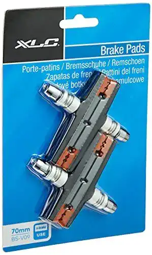 Bremsbeläge für Fahrräder XLC BSV09 4er Set für V-Brake Systeme