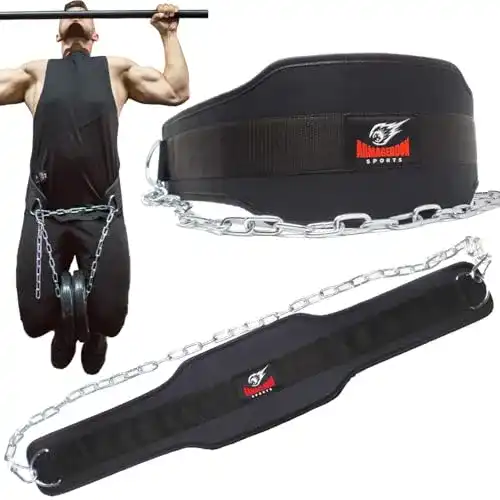 Dip-Gürtel von Armageddon Sports mit extra langer Kette