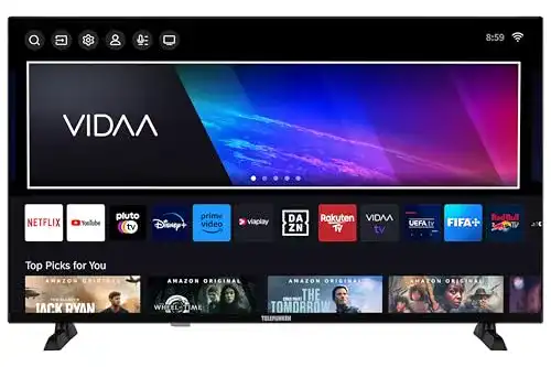 Telefunken QLED Fernseher 32 Zoll Smart TV VIDAA