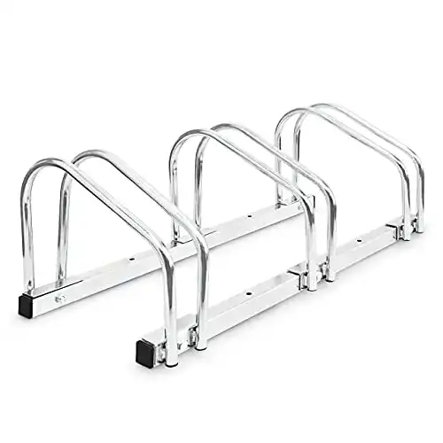 Fahrradständer Boden Relaxdays Set für 9 Fahrräder