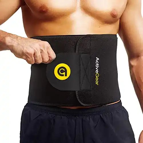 Waist Trimmer ActiveGear Taillentrimmer Gürtel Unisex Schwarz