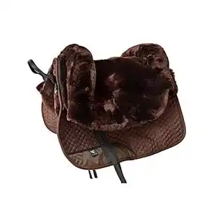 Fellsattel Engel Reitsport Lammfell FELLSA-R3-MOC Ibero Mocca