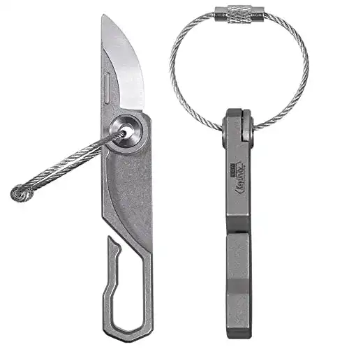 Keyunity Titan Mini Klappmesser mit Flipper-Funktion für EDC und Outdoor