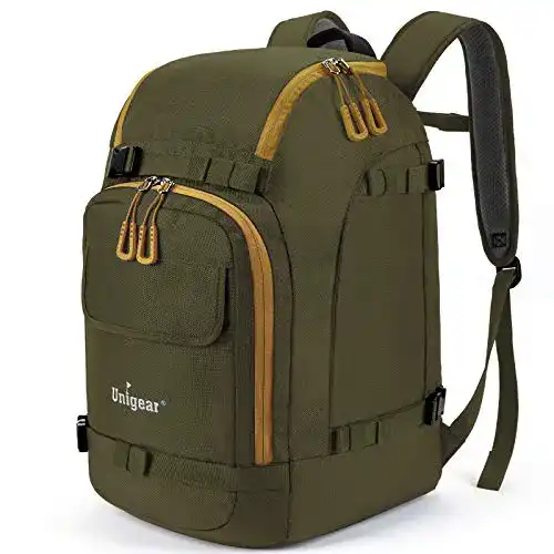 Skischuhtasche Unigear mit Helmfach und Rucksackgurten
