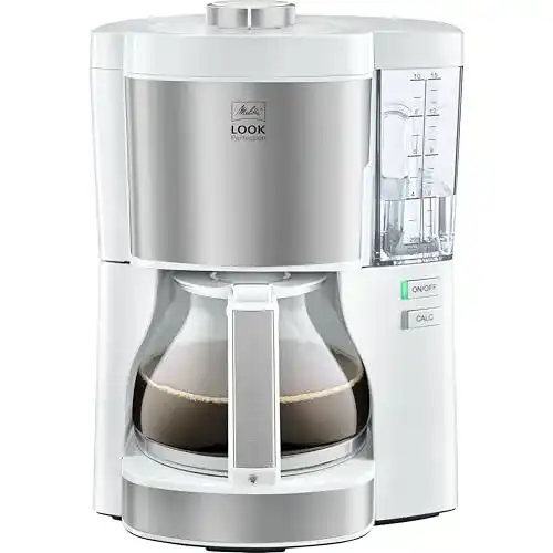 Kaffeemaschine Melitta Look Perfection in Weiß