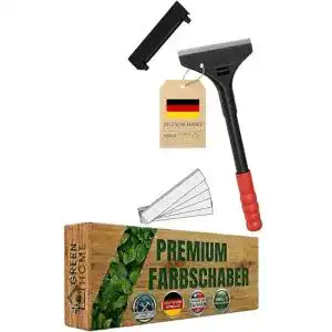 Farbschaber Green Home 30 cm Tapetenschaber mit Schnellwechselvorrichtung