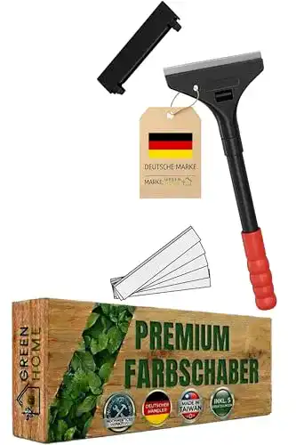 Farbschaber Green Home 30 cm Tapetenschaber mit Schnellwechselvorrichtung