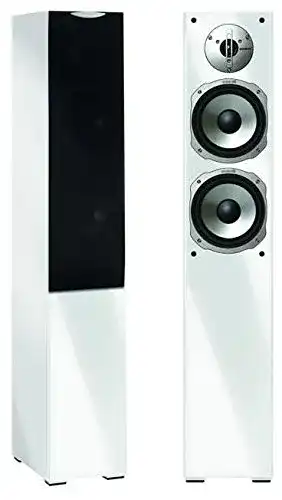 Standlautsprecher Real Cable Quadral Argentum 470 in Weiß