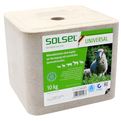 Salzleckstein Salit 10 kg für Nutztiere
