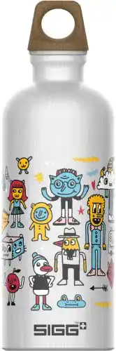 Aluminiumflasche SIGG Traveller MyPlanet für Kinder – 0,6L