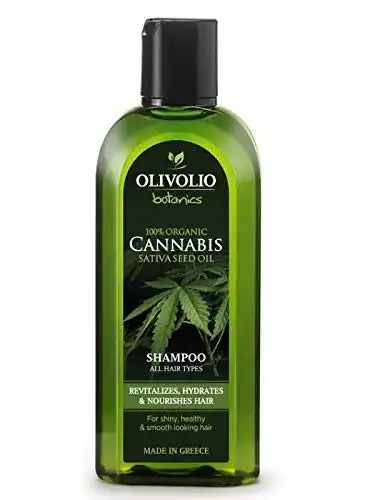 Hanf-Shampoo Olivolio Bio mit Cannabis- und Hanföl für alle Haartypen