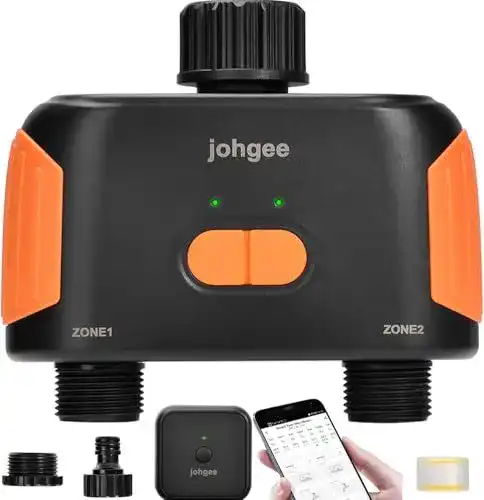 Bewässerungscomputer mit 2 Ausgängen und WLAN-Funktion von Johgee
