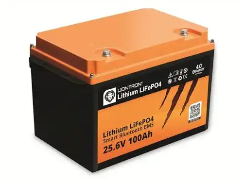 Liontron LiFePO4 25,6V 100Ah LX mit 2560Wh und über 3000 Zyklen
