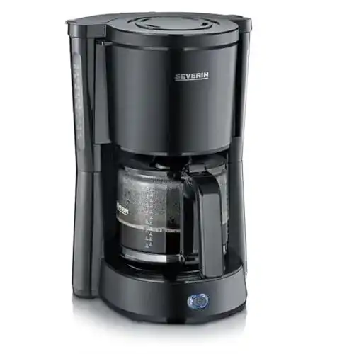 Severin Kaffeemaschine Typ KA 9554 mit Glaskanne für 10 Tassen