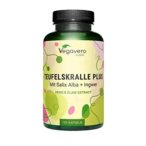 Teufelskralle Kapseln von Vegavero mit 550 mg hochdosiertem Extrakt