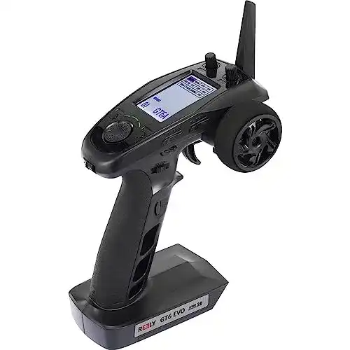 Pistolengriff-Fernsteuerung Reely GT6 EVO 2,4 GHz mit 6 Kanälen