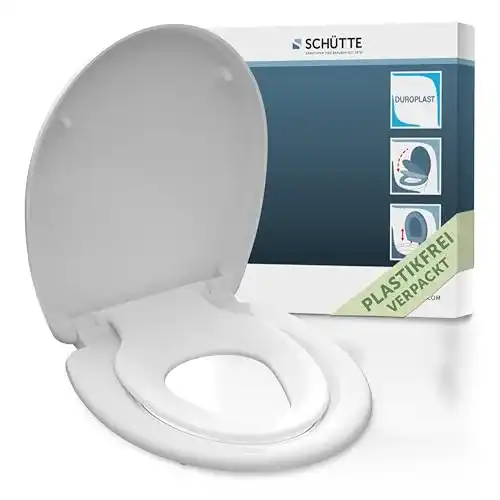 Familien-WC-Sitz Schütte mit integriertem Kindersitz und Duroplast