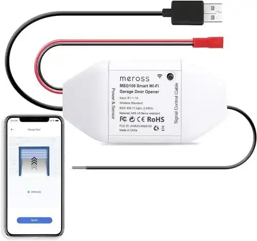 Garagentoröffner Meross Smart WLAN mit APP-Steuerung