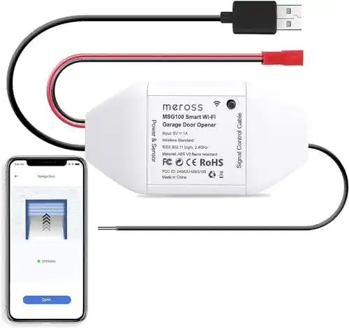 Garagentoröffner Meross Smart WLAN mit APP-Steuerung