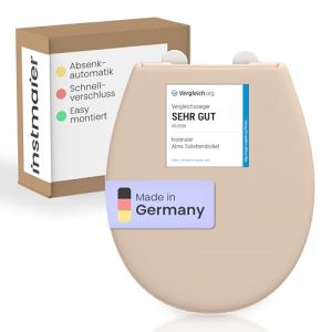 WC-Sitz Instmaier Alma mit Absenkautomatik in Bahama Beige