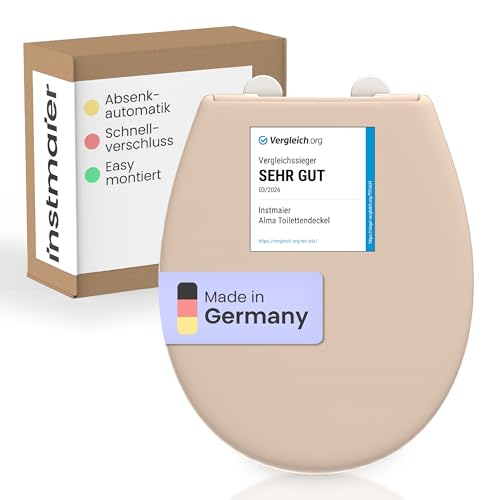 WC-Sitz Instmaier Alma mit Absenkautomatik in Bahama Beige