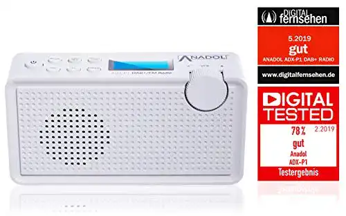 Taschenradio Anadol ADX-P1 DAB DAB+ Radio für UKW und FM