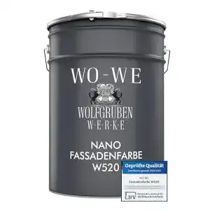 Silikatfarbe für Außen W520 Nano Fassadenfarbe – 5L