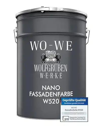 Silikatfarbe für Außen W520 Nano Fassadenfarbe – 5L