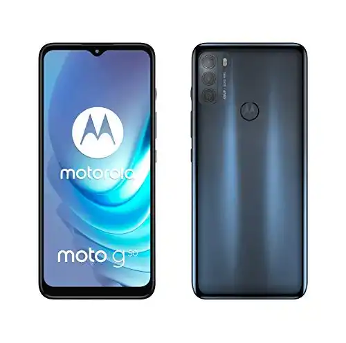 Motorola Smartphone Moto G50 in Grau mit 5G-Technologie