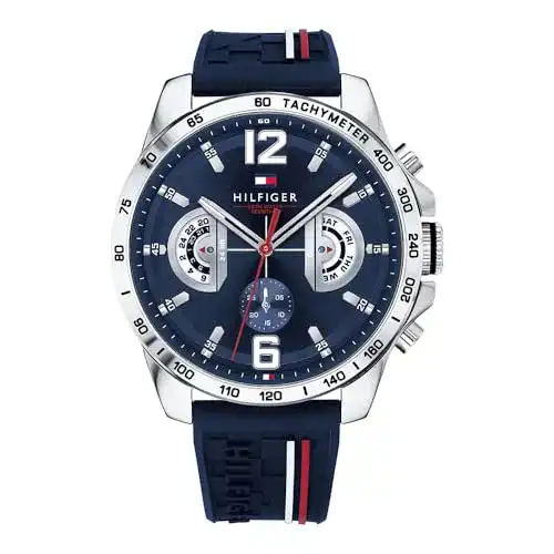 Chronograph Tommy Hilfiger Herren 46mm Analoguhr
