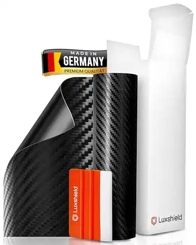 Luxshield Carbon Folie 12x100cm für Auto und Motorrad