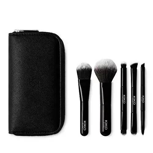 KIKO Milano Reise-Pinselset mit praktischer Pochette
