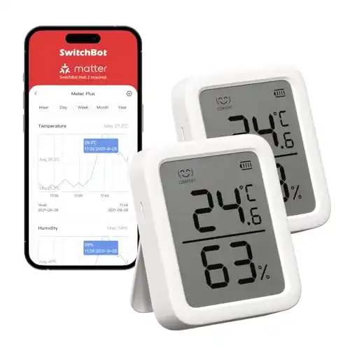 Bluetooth-Thermometer SwitchBot für Innenräume