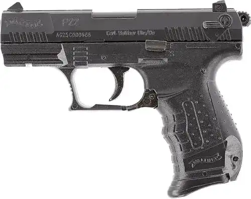 Softair Umarex P22 mit Ersatzmagazin und maximal 0,5 Joule