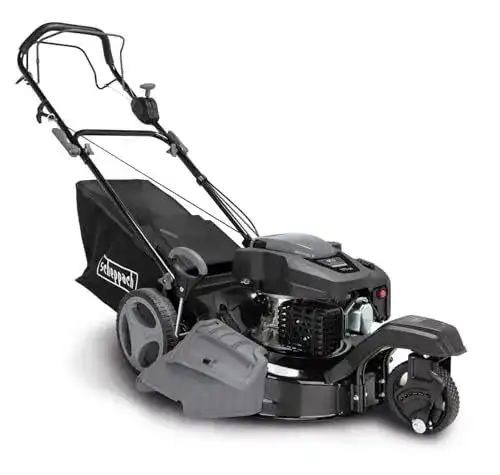 Scheppach Rasenmäher Benzin MS197-51B mit Antrieb und 6in1 Funktionen