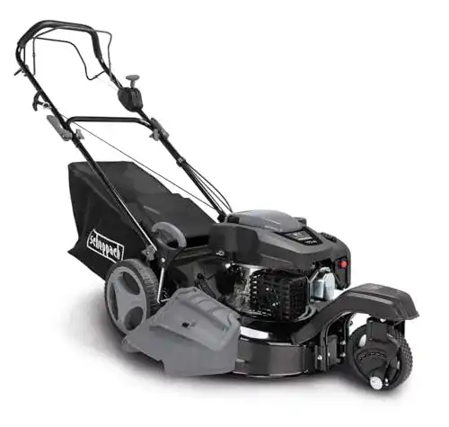 Scheppach Rasenmäher Benzin MS197-51B mit Antrieb und 6in1 Funktionen