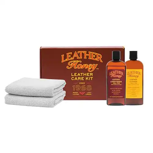 Lederpflege-Set Leather Honey für die Pflege und Reinigung von Leder