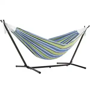 Hängematte mit Gestell Vivere Oasis Double Cotton Hammock