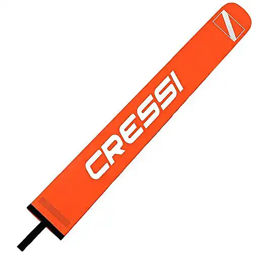 Tauchboje Cressi TA611800 in fluoreszierendem Orange/Weiß