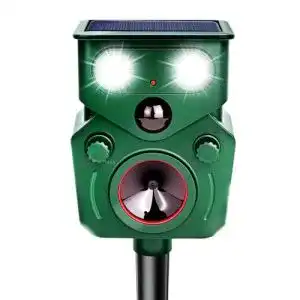 Solar-Tiervertreiber Mekeet Ultraschall Katzenschreck für den Garten