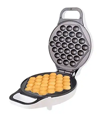 Bubble-Waffeleisen von StarBlue für Hong Kong Eierwaffeln, Weiß