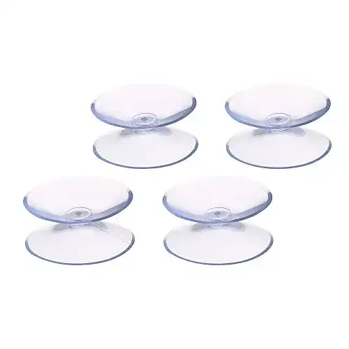 Doppelter Saugnapf ORYX 5390170 transparent 4 Stück