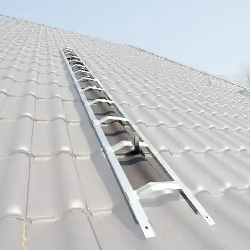 Dachleiter Weise Steigtechnik – Dachauflegeleiter 4,07 m aus Aluminium