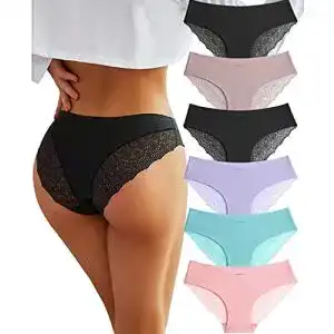 Nahtlose Slips BeReady Damenunterwäsche im 6er Pack