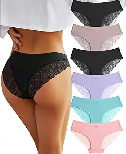 Nahtlose Slips BeReady Damenunterwäsche im 6er Pack