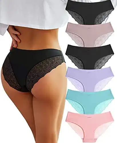 Nahtlose Slips BeReady Damenunterwäsche im 6er Pack