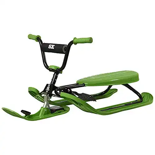 Lenkschlitten Stiga Snowracer Rennrodel SX Color Pro in Grün