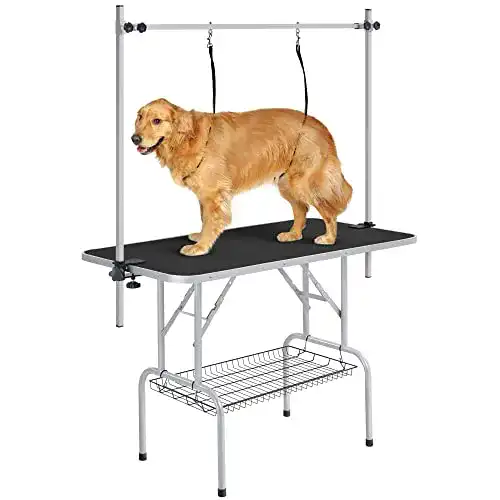 Yaheetech Höhenverstellbarer Trimmtisch für große Hunde
