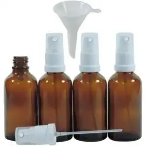 Sprühflasche 50ml Viva Haushaltswaren – 4er Set Apotheker-Sprühflaschen